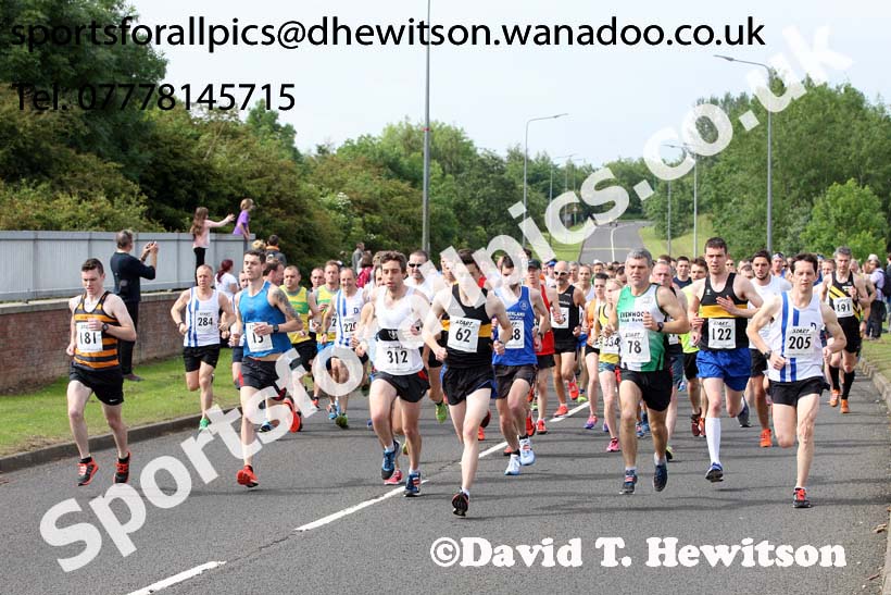 Newton Aycliffe 10k Road Race, County Durham. Photo: David T. Hewitson/Sports for All Pics